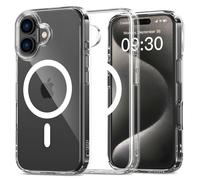 Tech - Protect Flexair Hybrid MagSafe custodia per iPhone 16 - Trasparente