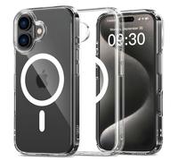 Tech-Protect Flexair Hybrid MagSafe custodia per iPhone 16 - Trasparente KP35116