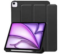 TECH PROTECT SC Pen - Custodia a portafoglio con funzione di supporto, magnetica, compatibile con Apple iPad Air 13 2024, colore: Nero