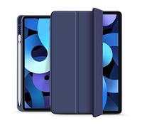 Tech-Protect SC Pen Custodia per iPad Air 4 2020 Smart Case con funzione sleep/sveglia per auto, supporto per matite, antigraffio, compatibile con iPad Air 4 2020, blu navy