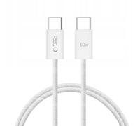 TECH-PROTECT ULTRABOOST CLASSIC TYPE-C KABEL PD60W/3A 100CM WEISS