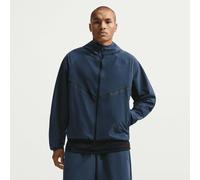 Nike - Tech Shori - Giacca sportiva blu navy con cappuccio e chiusura zip XL