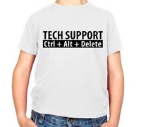 Tech Sostegno Ctrl Alt Eliminare - T-Shirt - It Computer Divertente Office