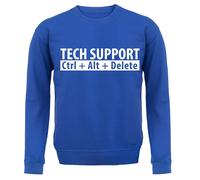 Tech Support Ctrl Alt Delete - Felpa Per Adulti - IT Computer Divertente Ufficio