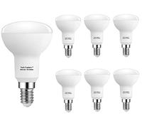 Tech Traders riflettore R50 lampadine LED, E14, 7 W, luce bianca calda, Confezione da 6 pezzi
