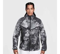 Nike DF TECH WVN FZ WR JKT AOP men Windbreaker black in taglia:S