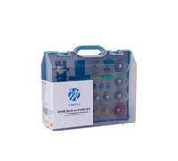 Set lampade LAMPADINE ricambio di scorta emergenza M-TECH 19 pezzi - 2x H7 12V