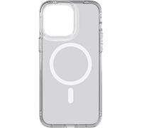 Tech21 Custodia Evo Clear progettata per iPhone 14 Pro Max compatibile con MagSafe con protezione antigoccia da 12 piedi - Crystal Clear