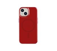 Tech21 Custodia Per IPHONE 14 Evo Tonalità Ammortizzante Tinto Cover Rosso/Rosa