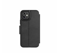 tech21 EvoLite - Custodia a portafoglio per iPhone 12-3, colore: Nero