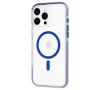 tech21 EvoCrystal - Custodia protettiva per iPhone 16 Pro Max, compatibile con MagSafe, protezione contro gli impatti 15 volte testata secondo gli standard militari, colore blu