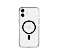tech21 EvoCrystal - Custodia protettiva per iPhone 16 Plus, compatibile con MagSafe, protezione dagli impatti 15 volte testata secondo gli standard militari, colore nero