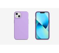 tech21 Eco Slim per iPhone 13 - Custodia biodegradabile con protezione multi-goccia da 3 m, viola