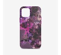 tech21 EcoArt Collage Rosa e Viola per Apple iPhone 12 e 12 Pro 5G - Custodia completamente biodegradabile con protezione da 3 metri