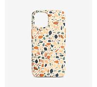 tech21 EcoArt Terazzo Orange per Apple iPhone 12 Pro Max 5G - Custodia completamente biodegradabile con protezione dalle cadute di 3 metri