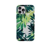 tech21 Evo Art Botanical Garden - Custodia protettiva per iPhone 12 Pro Max con protezione multi-goccia da 3 m, motivo: giardino botanico, colore: Verde foresta
