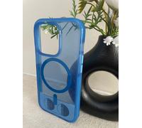 Tech21 EVO CHECK Cover Custodia per iPhone 14 Pro 6,1" Blu Protezione Antishock