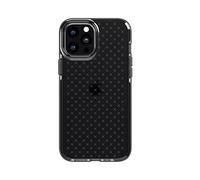 tech21 Evo Check - Custodia per Apple iPhone 12 Pro Max 5G, antimicrobica, elimina i germi, igienicamente pulita, con protezione da cadute fino a 3,6 m, colore nero