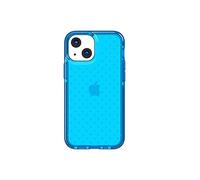 tech21 Evo Check - Custodia protettiva per iPhone 13 Mini, con protezione multi-goccia da 4,9 m, colore: Blu