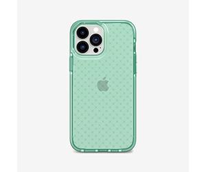 tech21 Evo Check - Custodia protettiva per iPhone 13 Pro Max con protezione multi-goccia da 4,9 m, colore: Verde