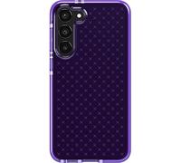 tech21 Evo Check - Custodia protettiva per Samsung Galaxy S23 Plus, resistente agli urti e ai graffi, 4,9 m, colore: Viola
