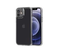 tech21 Evo Clear for Apple iPhone 12 and 12 Pro - Germ Fighting Antimicrobial Ph