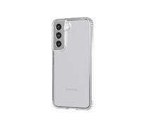 tech21 Evo Clear - Custodia protettiva per Samsung Galaxy S22, con protezione multi-goccia da 3,7 m, trasparente