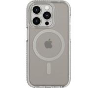 tech21 Evo Crystal - Custodia protettiva per iPhone 15 Pro, compatibile con MagSafe, in titanio naturale