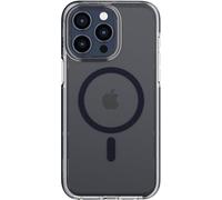 tech21 Evo Crystal - Custodia protettiva per iPhone 15 Pro Max, compatibile con MagSafe, colore: Titanio blu