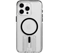 tech21 Evo Crystal Kick - Custodia protettiva per iPhone 15 Pro Max, compatibile con MagSafe, protezione dagli urti, colore: trasparente/nero