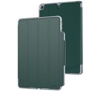 Tech21 EvoFolio - Custodia per iPad 7a/8a/9a generazione, protezione dagli impatti, custodia per iPad con visione multi-angolo, funzione Wake/Sleep, colore: foglia di tè