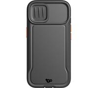 tech21 Evo Max - Custodia per iPhone 15, compatibile con MagSafe, protezione dagli urti, cordini inclusi, colore: Nero