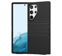 tech21 Evo Tactile - Custodia protettiva per Samsung Galaxy S22 Ultra con protezione multi-goccia da 4,9 m, colore: Nero