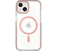 Tech21 Evo Trasparente Oro Rosa Custodia Cover per IPHONE 15+ Anti Ingiallimento