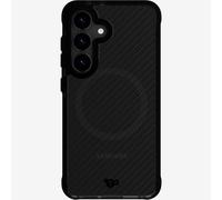 tech21 EvoArmor - Custodia per Samsung Galaxy S25, con magneti, protezione dagli urti, colore: Nero