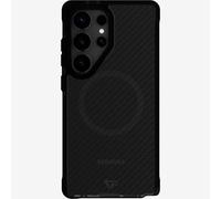 tech21 EvoArmor - Custodia per Samsung Galaxy S25 Ultra, compatibile con magneti, ad alta protezione dagli urti, colore: Nero