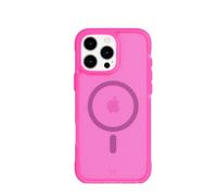 tech21 EvoArmor - Custodia protettiva per iPhone 16 Pro Max, compatibile con MagSafe, protezione contro gli impatti 21x standard militare, testata in rosa