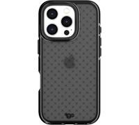 tech21 EvoCheck - Custodia protettiva antiurto per iPhone 16 Pro, colore: Carbone fumé