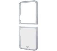 tech21 EvoClear - Custodia per Samsung Galaxy Z Flip6, protezione dagli impatti, anti-ingiallimento, colore: Trasparente