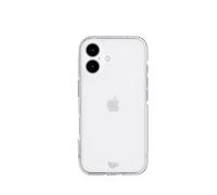 tech21 EvoClear - Custodia protettiva antiurto per iPhone 16, trasparente