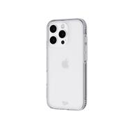 Tech21 EvoClear - Custodia trasparente per iPhone 16 Pro, protezione dagli urti, colore: Trasparente