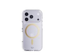 Tech21 EvoCrystal - Custodia MagSafe per Apple iPhone 17 Pro, colore: Oro metallizzato