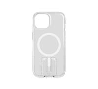 tech21 Evo Crystal Kick - Custodia per iPhone 15, compatibile con MagSafe, protezione dagli urti, colore: Bianco