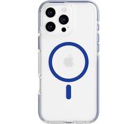tech21 EvoCrystal - Custodia protettiva per iPhone 16 Pro Max, compatibile con MagSafe, protezione contro gli impatti 15 volte testata secondo gli standard militari, colore blu