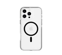 tech21 EvoCrystal - Custodia protettiva per iPhone 16 Pro Max, compatibile con MagSafe, protezione contro gli impatti 15 volte testata secondo gli standard militari, colore nero