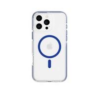 tech21 EvoCrystal - Custodia protettiva per iPhone 16 Pro Max, compatibile con MagSafe, protezione contro gli impatti 15 volte testata secondo gli standard militari, colore blu