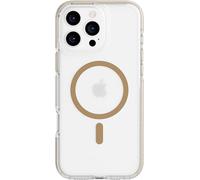 tech21 EvoCrystal - Custodia protettiva per iPhone 16 Pro Max, compatibile con MagSafe, protezione contro gli impatti 15 volte testata secondo gli standard militari, colore oro