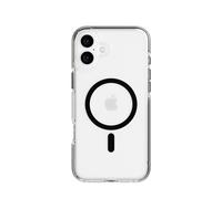 tech21 EvoCrystal - Custodia protettiva per iPhone 16 Plus, compatibile con MagSafe, protezione dagli impatti 15 volte testata secondo gli standard militari, colore nero