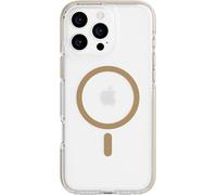 tech21 EvoCrystal - Custodia protettiva per iPhone 16 Pro Max, compatibile con MagSafe, protezione contro gli impatti 15 volte testata secondo gli standard militari, colore oro