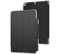 Tech21 EvoFolio - Custodia per iPad 7a/8a/9a generazione, protezione dagli impatti, custodia per iPad con visione multi-angolo, funzione Wake/Sleep, colore: Nero